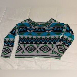 Xhilaration Fall & Winter Crop Sweater Womens Medium